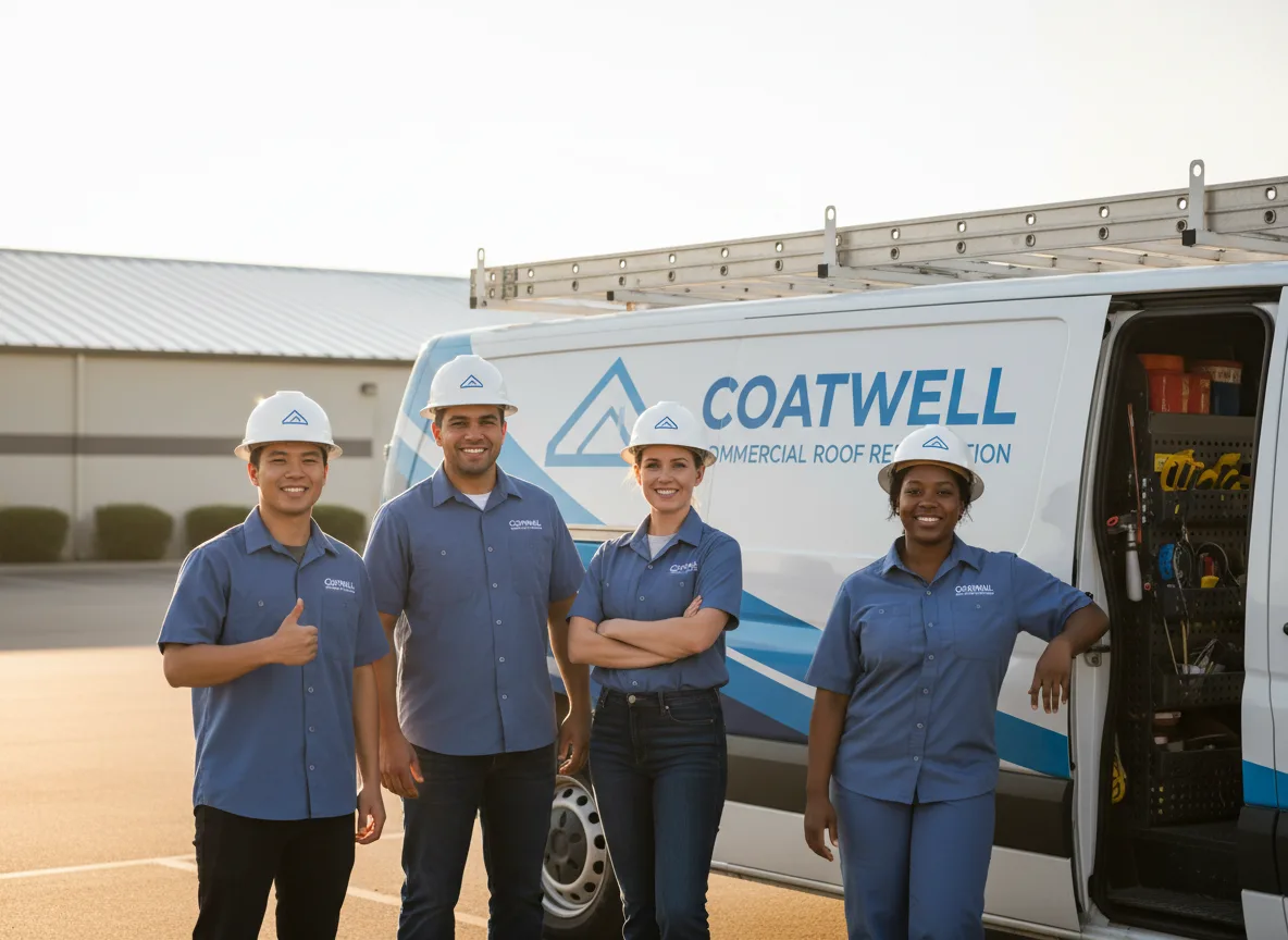 Commercial roof coating company in Diboll, TX